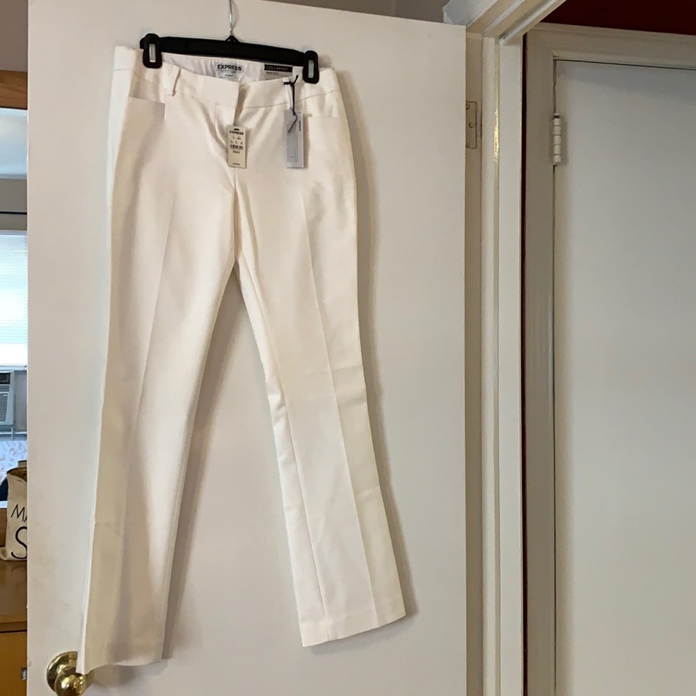 Express white dress pants NWT